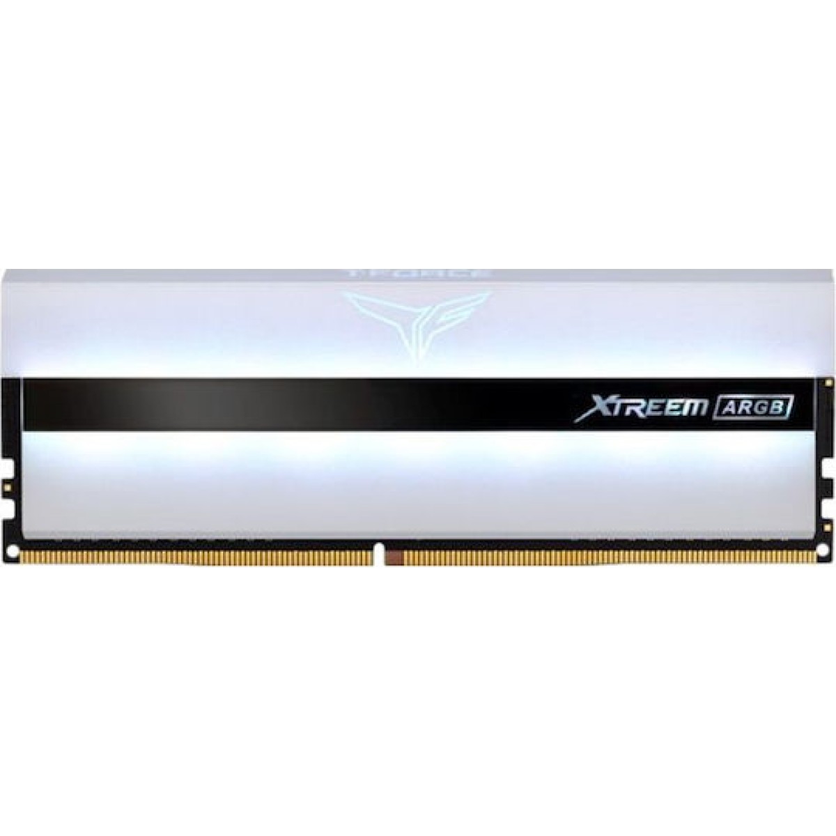 TeamGroup T-Force Xtreem ARGB White DDR4 16GB RAM με 2x8GB Modules και Ταχύτητα 3200 για Desktop