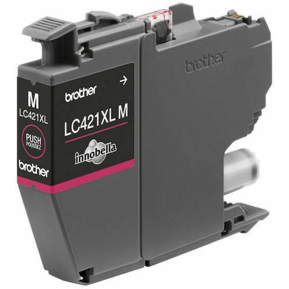 Brother LC421XL Γνήσιο Μελάνι Εκτυπωτή InkJet Ματζέντα (LC-421XLM)