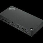 Lenovo ThinkPad Universal 90W USB-C Docking Station με HDMI/DisplayPort 4K PD Ethernet και συνδεση 3 Οθονών Μαύρο