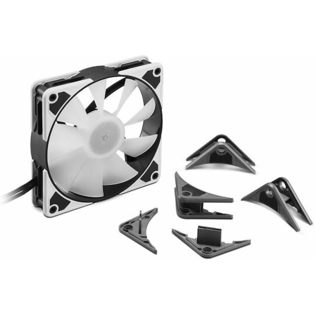 Sharkoon SilentStorm Case Fan 120mm με RGB Φωτισμό και Σύνδεση 4-Pin PWM