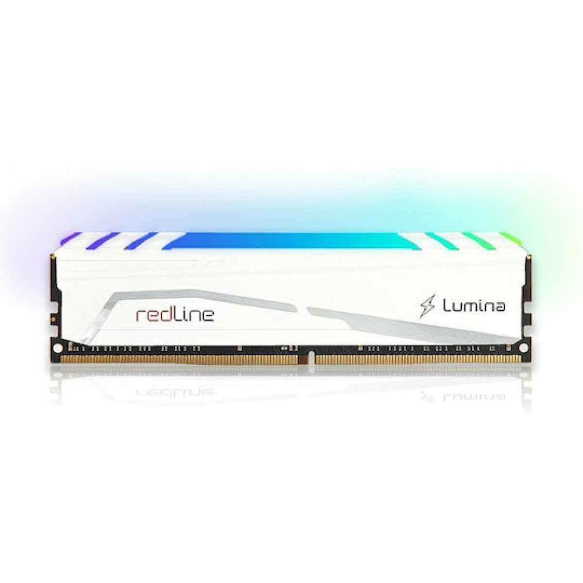 Mushkin Redline Lumina White DDR4 16GB RAM με 2x8GB Modules και Ταχύτητα 3200 για Desktop
