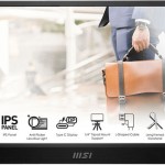 MSI PRO MP161DE E2 IPS Φορητό Monitor 15.6