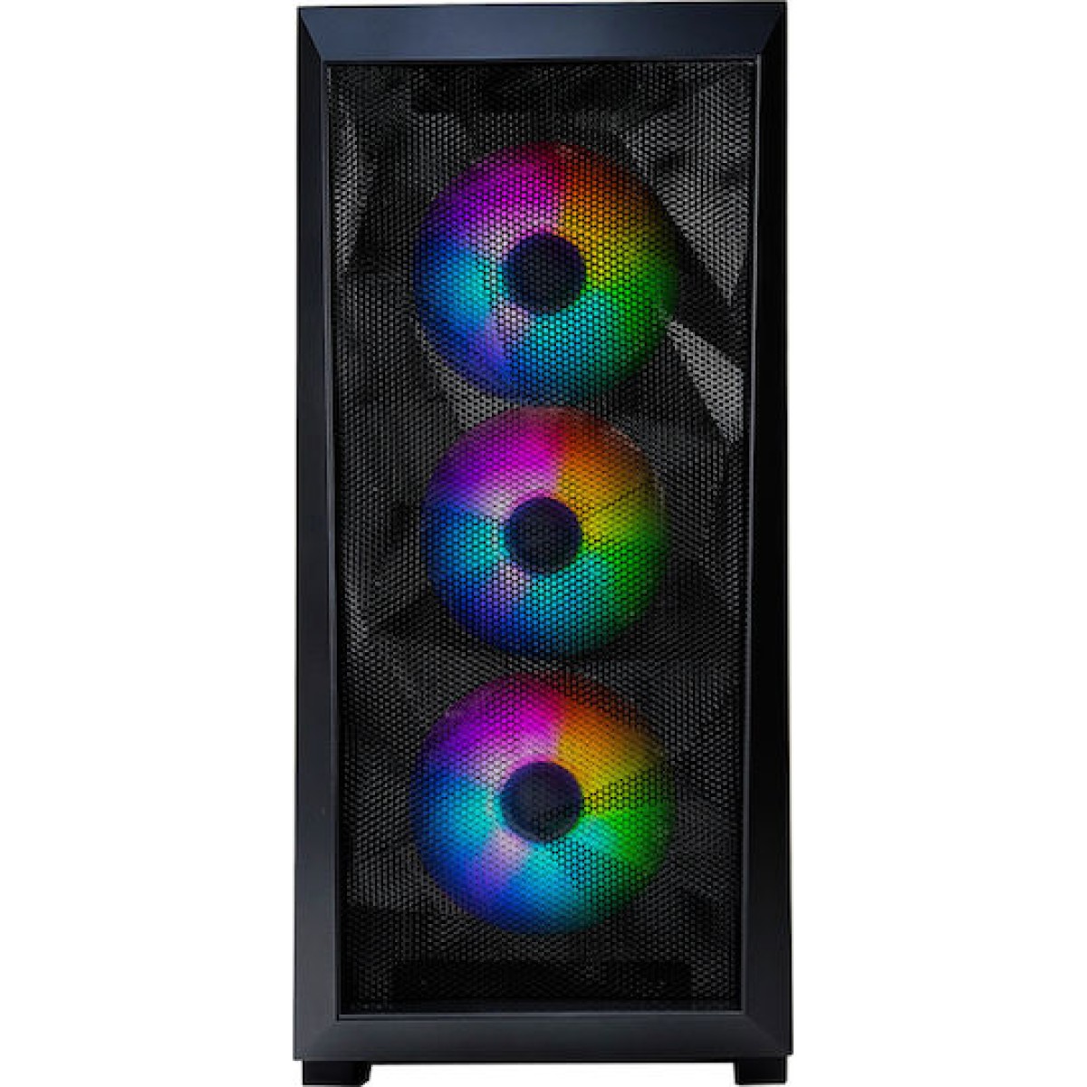 Xilence X712.RGB Gaming Midi Tower Κουτί Υπολογιστή με Πλαϊνό Παράθυρο Μαύρο