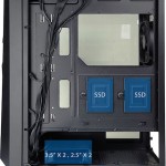 Xilence X712.RGB Gaming Midi Tower Κουτί Υπολογιστή με Πλαϊνό Παράθυρο Μαύρο