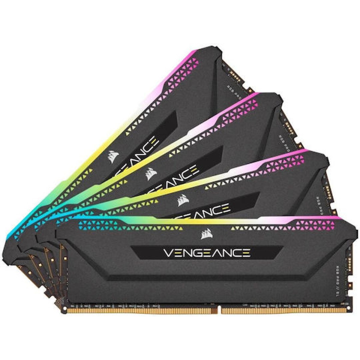 Corsair Vengeance DDR4 64GB RAM με 4x16GB Modules και Ταχύτητα 3200 για Desktop