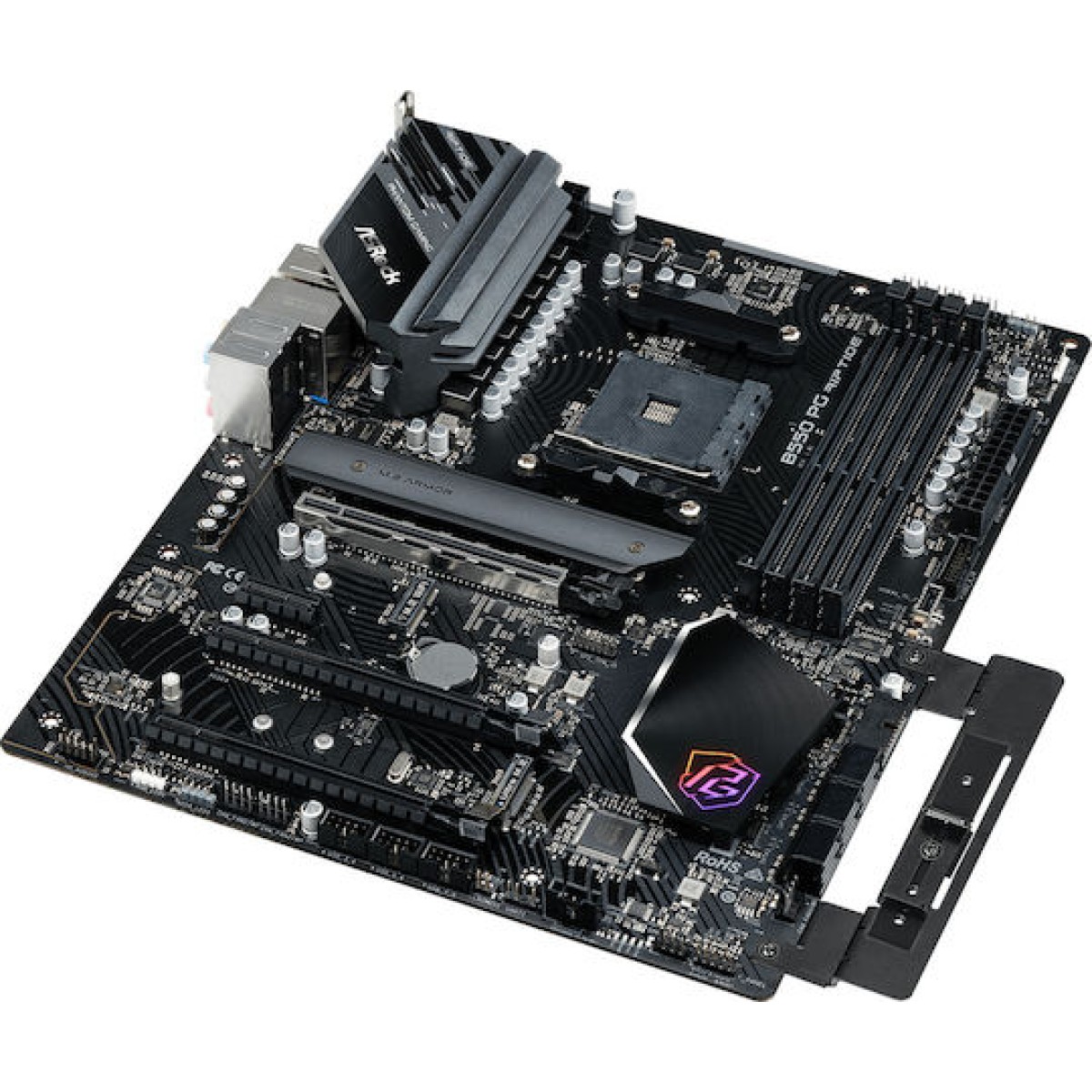 ASRock B550 Phantom Gaming Riptide Motherboard ATX με AMD AM4 Socket