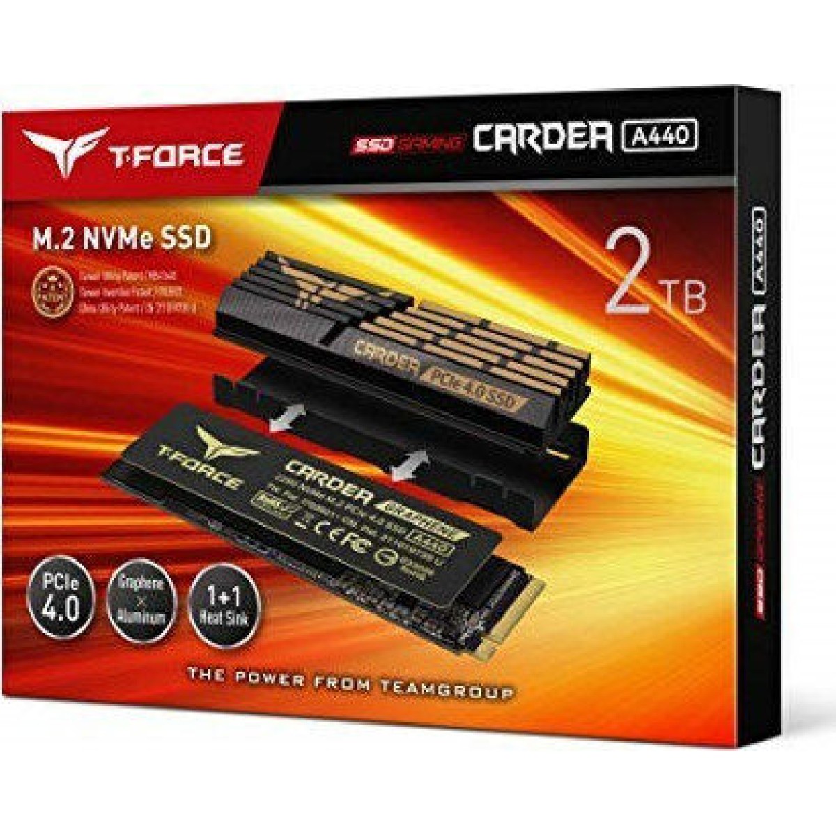 TeamGroup Cardea A440 SSD 2TB M.2 NVMe PCI Express 4.0