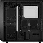 Fractal Design Focus 2 Midi Tower Κουτί Υπολογιστή με Πλαϊνό Παράθυρο Black TG