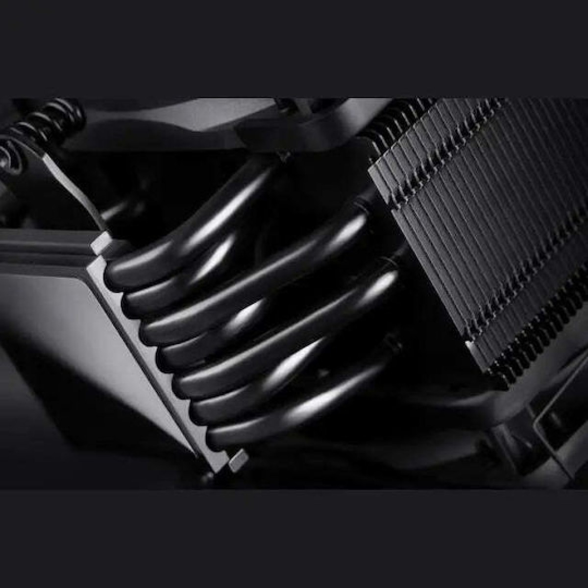 Noctua NH-U12A chromax.black Ψύκτρα Επεξεργαστή Διπλού Ανεμιστήρα για Socket AM4/AM5/1200/115x/1700