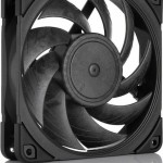 Noctua NF-A12x25 PWM chromax.black.swap Case Fan 120mm με Σύνδεση 4-Pin