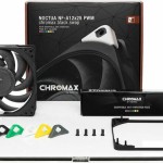 Noctua NF-A12x25 PWM chromax.black.swap Case Fan 120mm με Σύνδεση 4-Pin