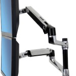 Ergotron LX Επιτραπέζια Βάση για 2 Οθόνες έως 24