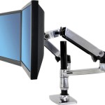 Ergotron LX Επιτραπέζια Βάση για 2 Οθόνες έως 24