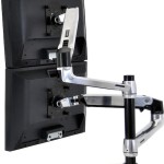 Ergotron LX Επιτραπέζια Βάση για 2 Οθόνες έως 24