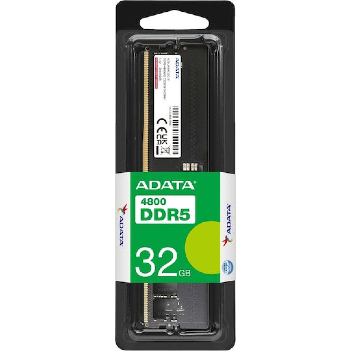 Adata DDR5 με Module 1x32GB και Ταχύτητα 4800 για Desktop