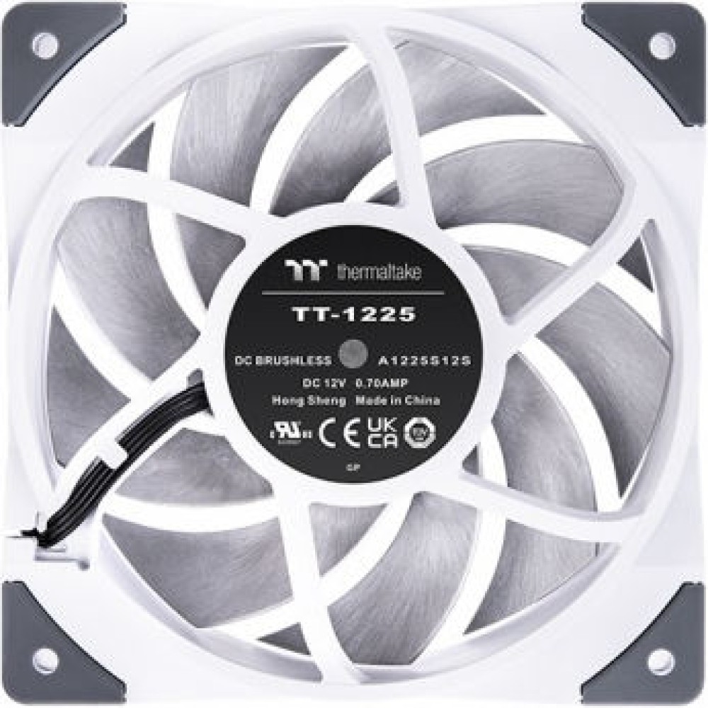 Thermaltake Toughfan 12 High Static Pressure Radiator Case Fan 120mm με Σύνδεση 4-Pin PWM Λευκό