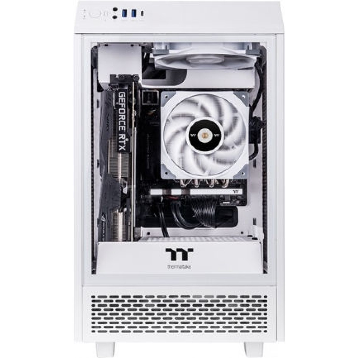 Thermaltake Toughfan 12 High Static Pressure Radiator Case Fan 120mm με Σύνδεση 4-Pin PWM Λευκό