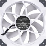 Thermaltake Toughfan 14 White High Static Pressure Radiator Case Fan 140mm με Σύνδεση 4-Pin PWM Λευκό