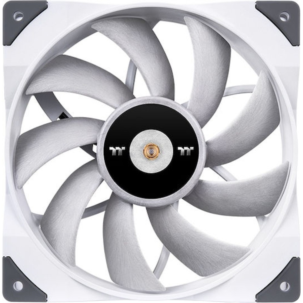 Thermaltake Toughfan 14 White High Static Pressure Radiator Case Fan 140mm με Σύνδεση 4-Pin PWM Λευκό
