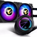 Gigabyte Aorus Waterforce 240 Υδρόψυξη Επεξεργαστή Διπλού Ανεμιστήρα 120mm για Socket AM4/AM5/1200/115x με ARGB Φωτισμό