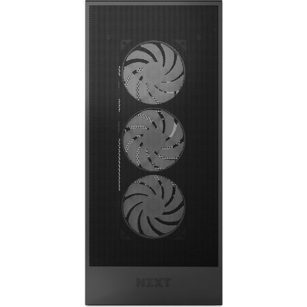 NZXT H7 Flow RGB Midi Tower Κουτί Υπολογιστή με Πλαϊνό Παράθυρο Μαύρο