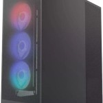 NZXT H7 Flow RGB Midi Tower Κουτί Υπολογιστή με Πλαϊνό Παράθυρο Μαύρο