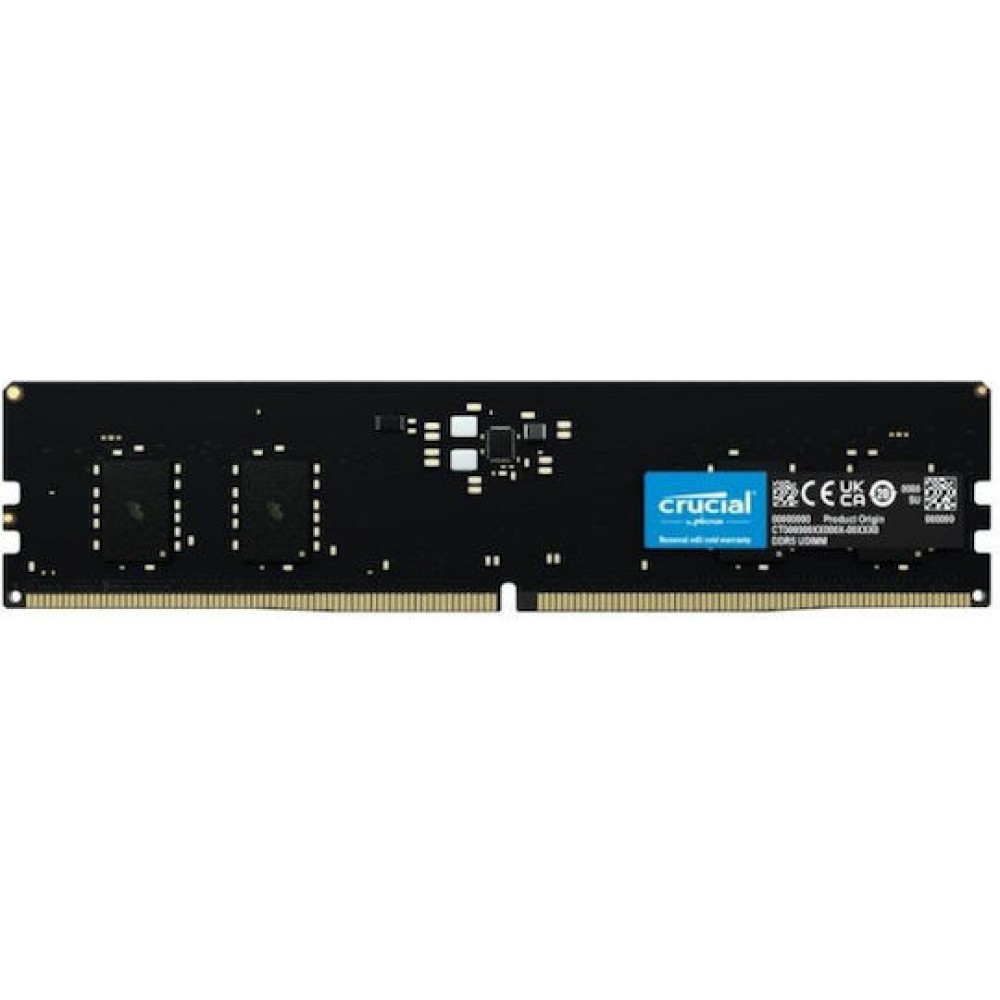 Crucial DDR5 με Module 1x16GB και Ταχύτητα 4800 για Desktop
