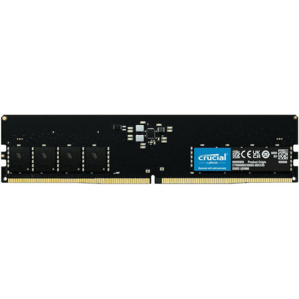 Crucial DDR5 με Module 1x16GB και Ταχύτητα 4800 για Desktop
