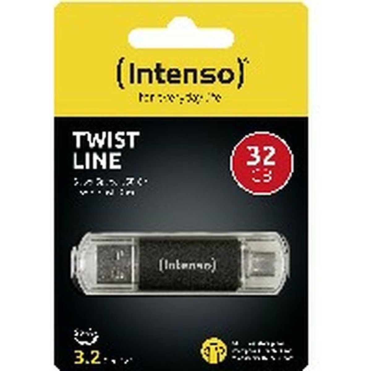 Intenso 32GB USB 2.0 Stick Γκρι