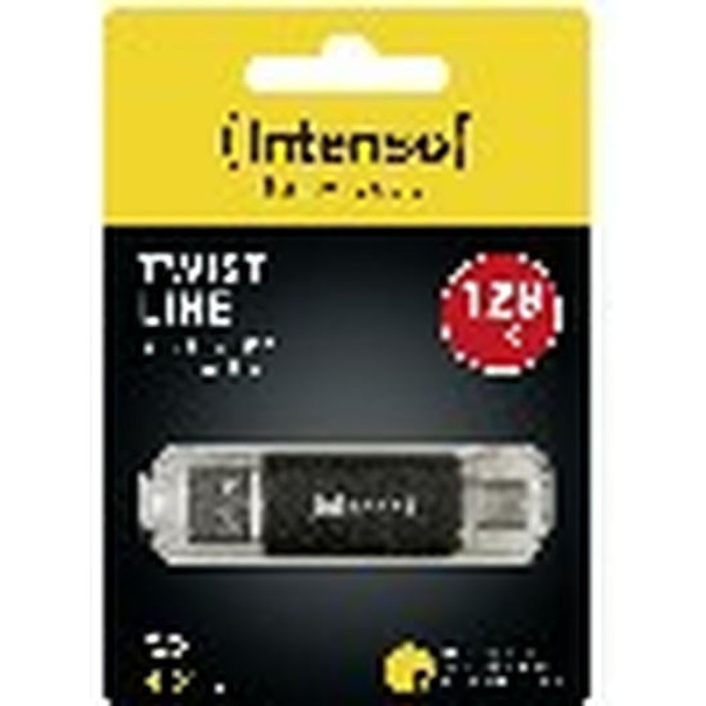 Intenso 128GB USB 2.0 Stick Γκρι