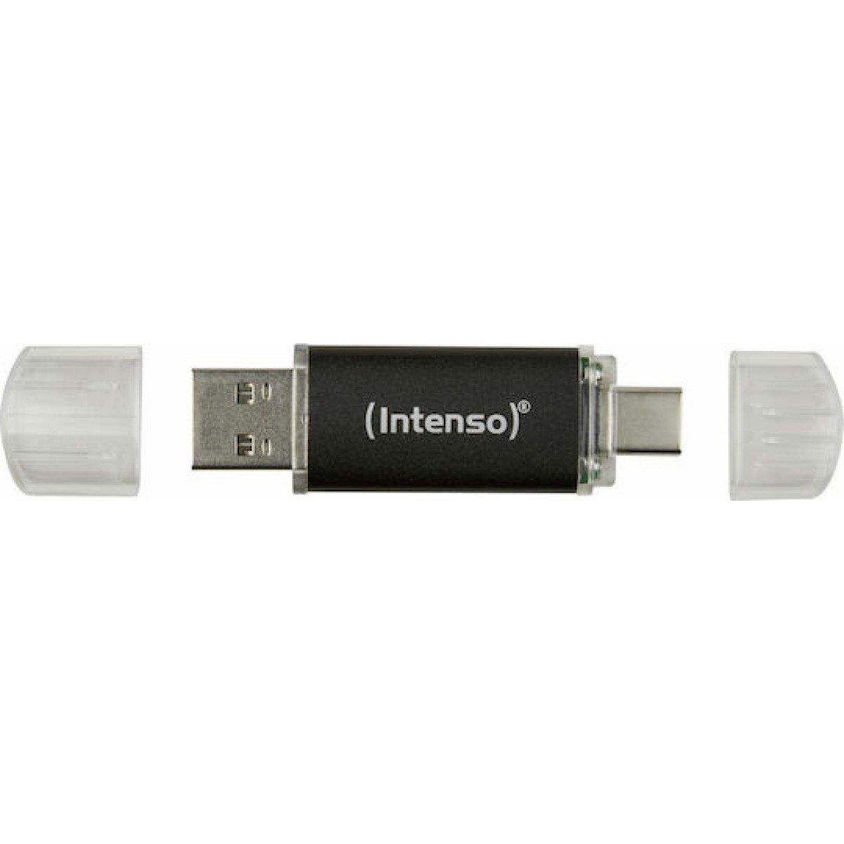Intenso 128GB USB 2.0 Stick Γκρι