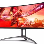 AOC Agon AG493UCX2 Ultrawide VA HDR Curved Gaming Monitor 48.8