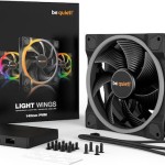 Be Quiet Light Wings Case Fan 140mm με ARGB Φωτισμό και Σύνδεση 4-Pin PWM 3τμχ
