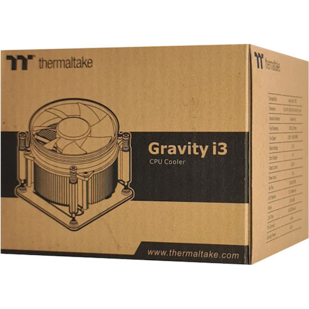 Thermaltake Gravity i3 Ψύκτρα Επεξεργαστή για Socket 1700
