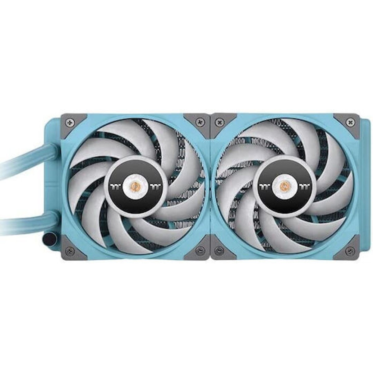 Thermaltake Toughliquid 240 ARGB Sync Υδρόψυξη Επεξεργαστή Διπλού Ανεμιστήρα 120mm για Socket AM4/1700/1200/115x Τιρκουάζ
