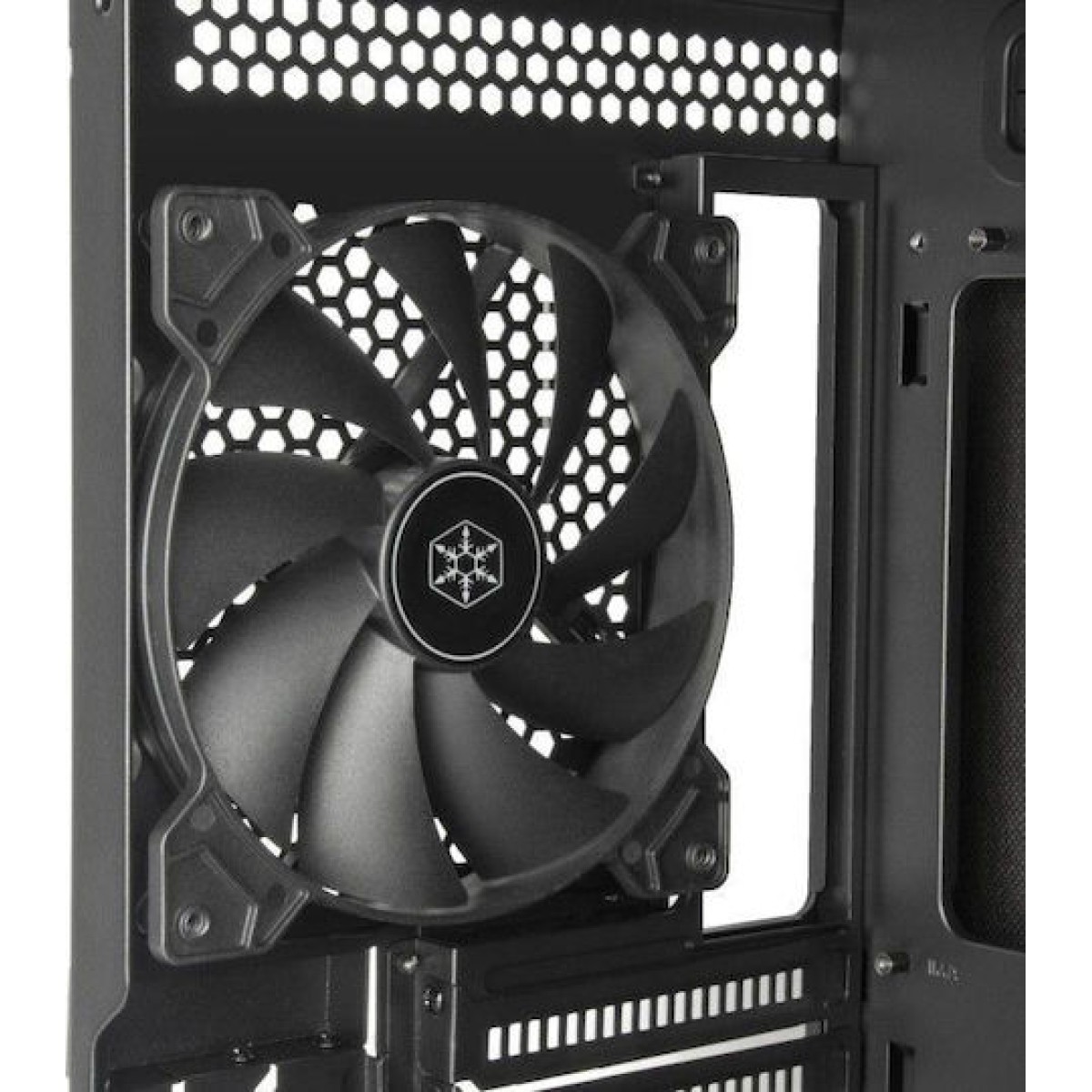 Silverstone Seta Q1 Midi Tower Κουτί Υπολογιστή Μαύρο