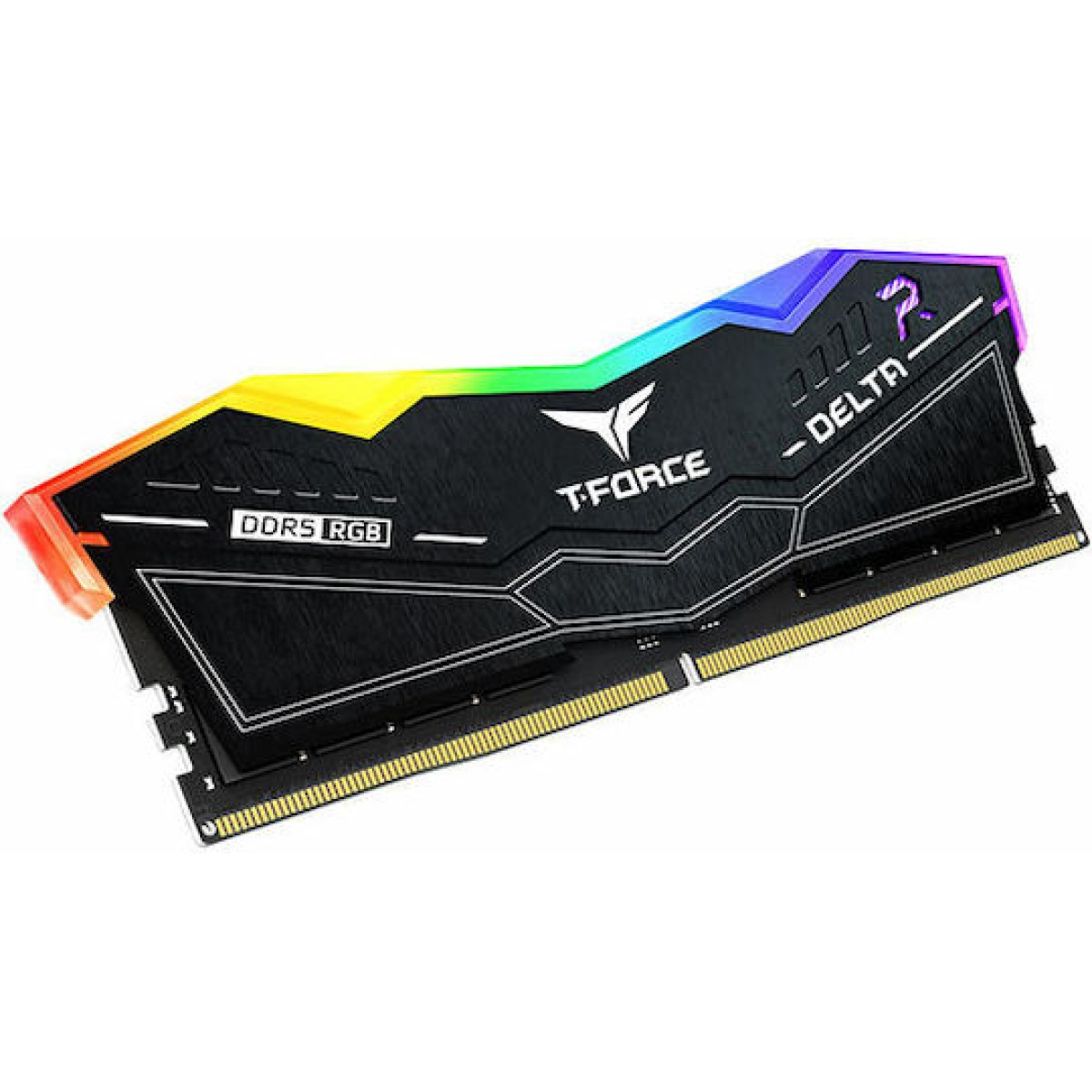 TeamGroup Delta RGB DDR5 32GB RAM με 2x16GB Modules και Ταχύτητα 6400 για Desktop