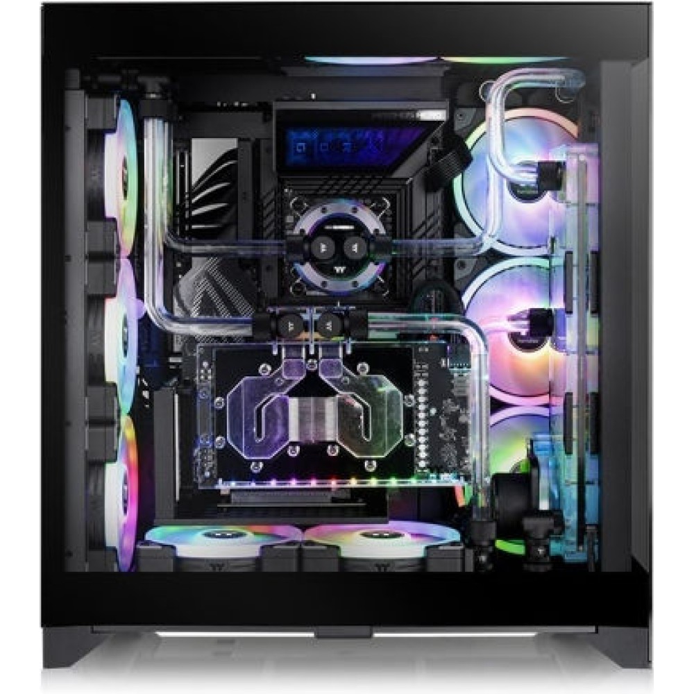 Thermaltake CTE E600 MX Gaming Midi Tower Κουτί Υπολογιστή με RGB Φωτισμό Μαύρο