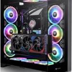 Thermaltake CTE E600 MX Gaming Midi Tower Κουτί Υπολογιστή με RGB Φωτισμό Μαύρο