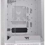 Thermaltake The Tower 300 Micro Tower Κουτί Υπολογιστή με Πλαϊνό Παράθυρο και RGB Φωτισμό Λευκό
