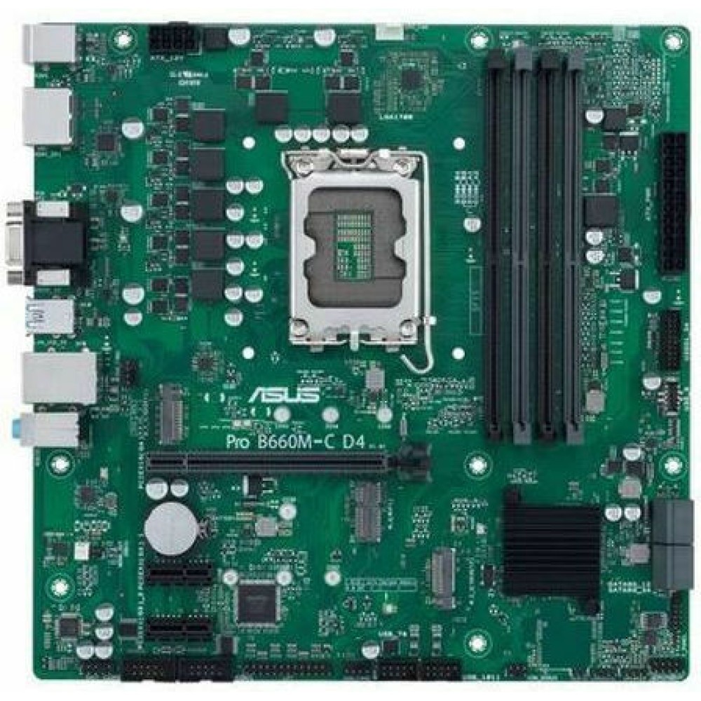 Asus Pro B660M-C D4-CSM Motherboard Micro ATX με Intel 1700 Socket