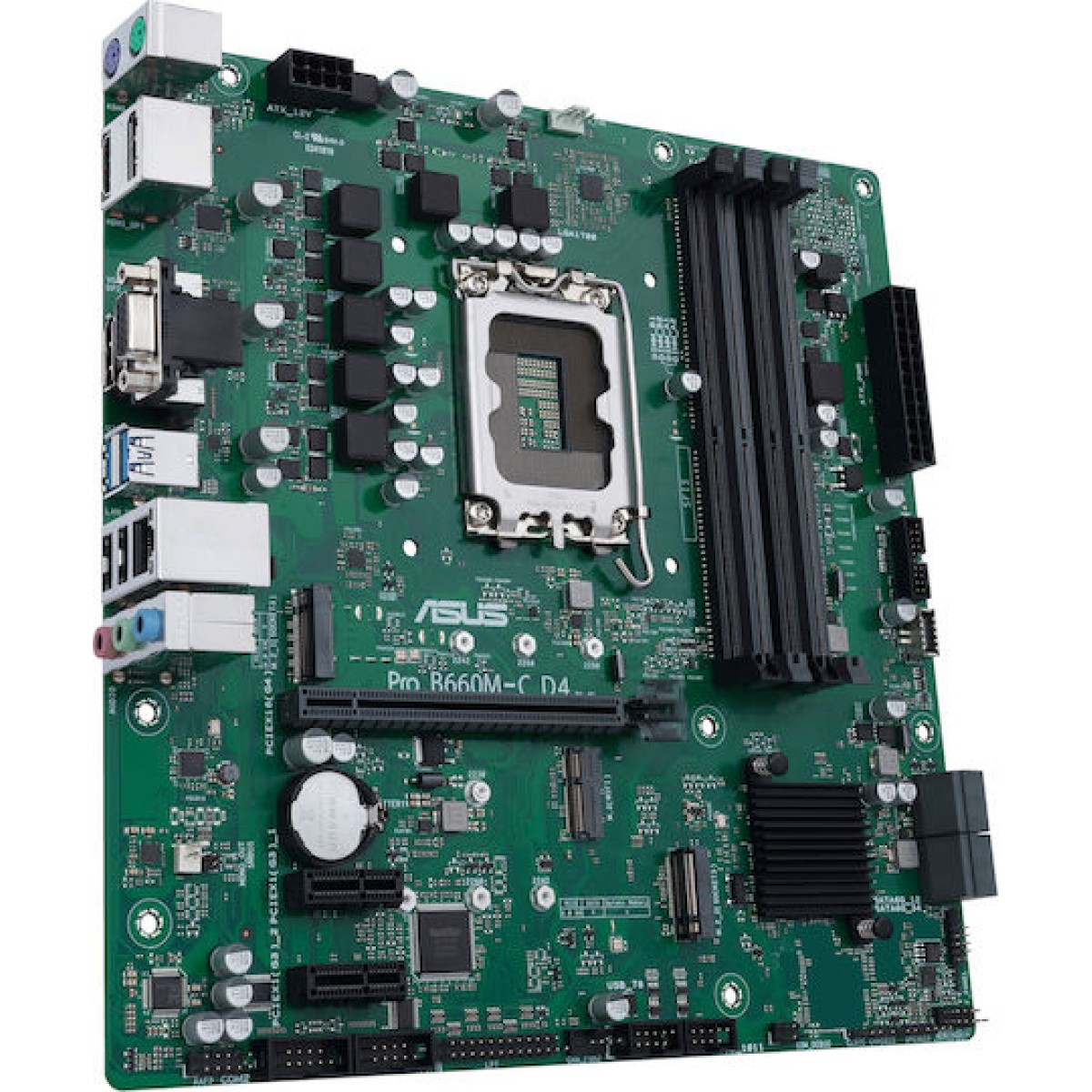 Asus Pro B660M-C D4-CSM Motherboard Micro ATX με Intel 1700 Socket