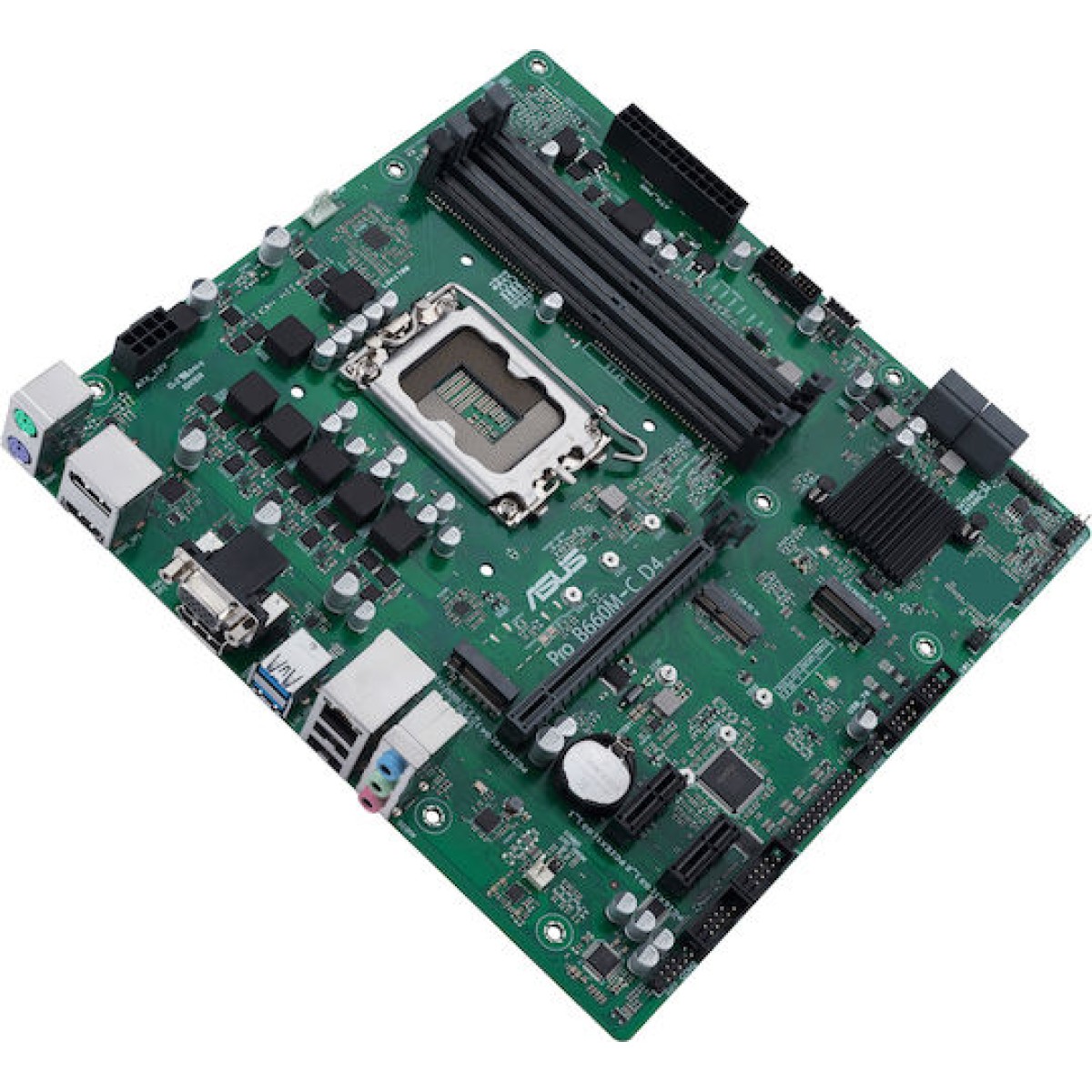 Asus Pro B660M-C D4-CSM Motherboard Micro ATX με Intel 1700 Socket