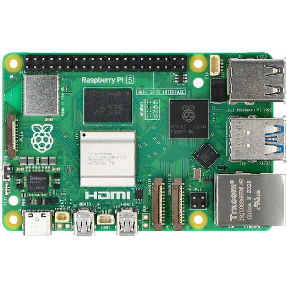 Raspberry Pi 5 Barebone (Cortex-A76 / 4GB DDR4)