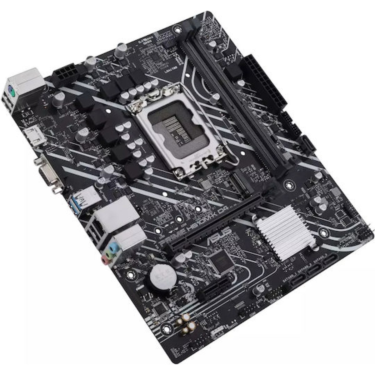 Asus Prime H610M-K D4 Motherboard Micro ATX με Intel 1700 Socket 90MB1A10-M0EAY0