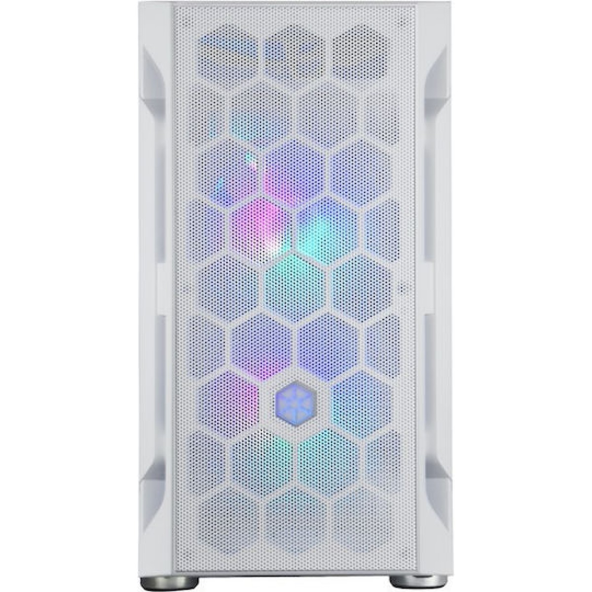 Silverstone FARA H1M PRO Gaming Mini Tower Κουτί Υπολογιστή με Πλαϊνό Παράθυρο Λευκό