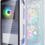 Silverstone FARA H1M PRO Gaming Mini Tower Κουτί Υπολογιστή με Πλαϊνό Παράθυρο Λευκό