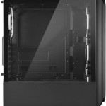 Sharkoon TK5M Gaming Midi Tower Κουτί Υπολογιστή με Πλαϊνό Παράθυρο και RGB Φωτισμό Μαύρο