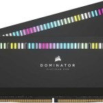 Corsair Dominator Platinum RGB DDR5 32GB RAM με 2x16GB Modules και Ταχύτητα 5200 για Desktop