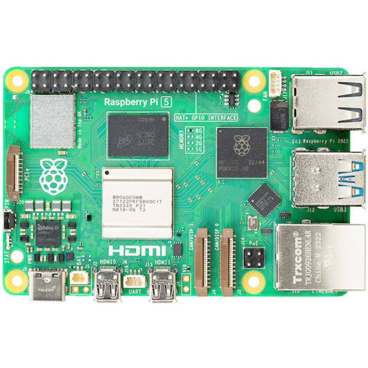 Raspberry Pi 5 Barebone (Cortex-A76 / 8GB DDR4)